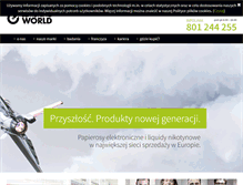 Tablet Screenshot of esmokingworld.com